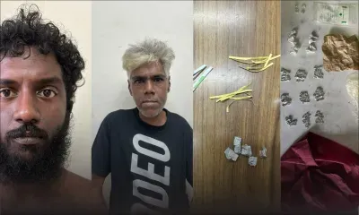 Riche-Terre : saisie de drogues d’une valeur de Rs 140 000 dans un guest house, deux suspects arrêtés