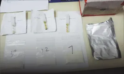 A l’aéroport : saisie de 21 grammes de drogue synthétique en provenance de Chine