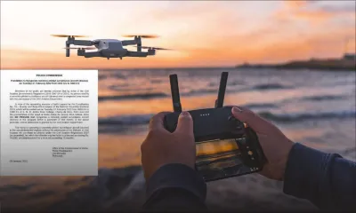 « Recount » au n° 19 : l'usage des drones interdit