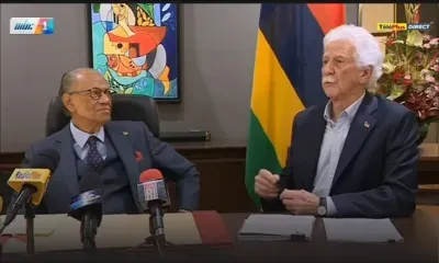 Chagos : suivez la déclaration de Navin Ramgoolam et de Paul Bérenger 