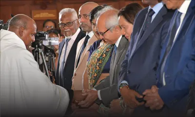 Messe de la Saint-Louis : «L'Église n’est pas contre l'État ou tout gouvernement, en place aujourd'hui et demain…» dit Mgr Durhône