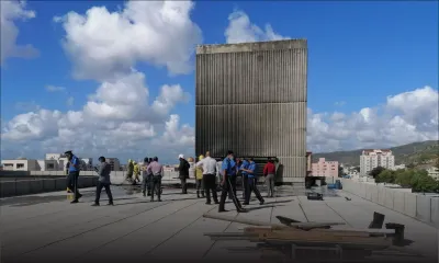 Selon le rapport préliminaire : les travaux de « waterproofing » pas en cause dans l'incendie sur le toit du bâtiment E. Anquetil 