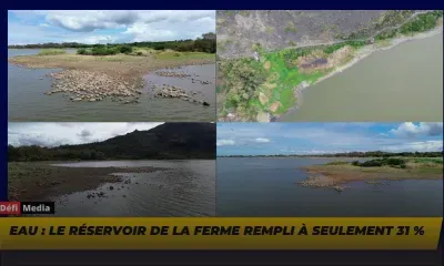 Eau : le réservoir de La Ferme rempli à seulement 31 %