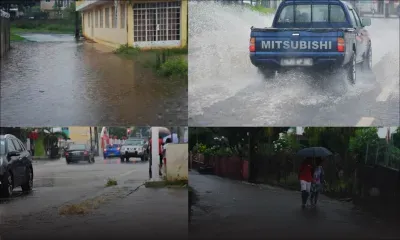 Accumulations d’eau :  des routes submergées à Beau-Bassin