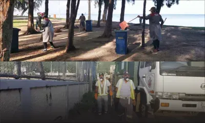 Covid-19 : pas de repos pour les « soldats de la propreté » du pays