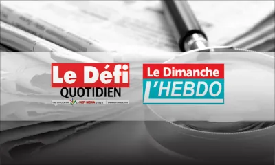 Le Dimanche/L’Hebdo-Le Défi Quotidien : édition spéciale ce lundi