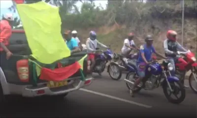 Quand les deux cortèges se croisent à Quatre vents