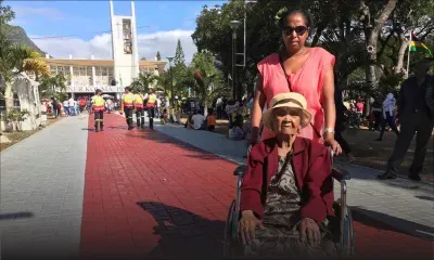 A 105 ans, Irène Ramsamy a voulu voir le pape de plus près