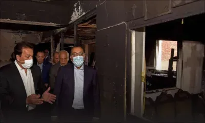 Un incendie accidentel dans une église du Caire fait 41 morts