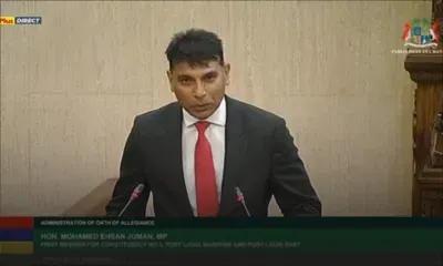 Ehsan Juman désigné Deputy Chairperson of Committees