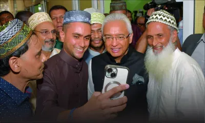 Célébrations officielles de l’Eid-ul-Filtr : Pravind Jugnauth insiste sur les efforts du GM pour la Palestine
