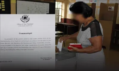 Législatives 2019 : les  Writs of Election émis dans la soirée 