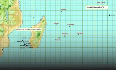 Météo : la tempête tropicale modérée Elvis n’affectera pas le temps à Maurice