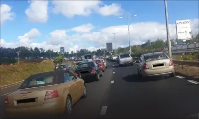 Sorèze : le marquage routier sur l'autoroute provoque un gros embouteillage