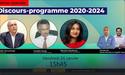 Discours-programme : plateau spécial sur Radio Plus et notre page Facebook ce vendredi  