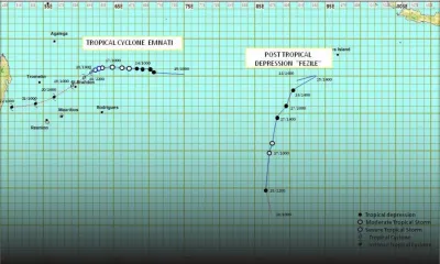 Emnati : un avertissement de cyclone de classe 2 en vigueur à Maurice