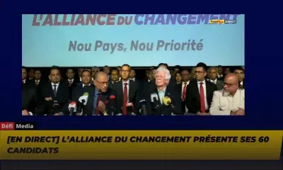 [En direct] L’Alliance du Changement présente ses 60 candidats 