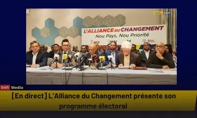 [En direct] L’Alliance du Changement présente son programme électoral 