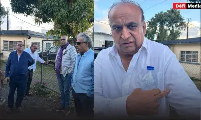 Rajen Narsinghen conduit à l'hôpital Wellkin après son interpellation