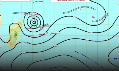 Météo : Enawo s’est intensifiée en forte tempête tropicale, des averses orageuses attendues 