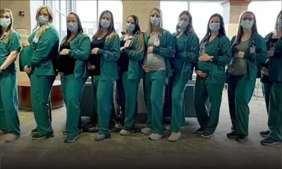 États-Unis : dix infirmières et une doctoresse d’un hôpital enceintes au même moment