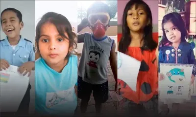 Confinement/Covid-19 : quand les petits s’y mettent aussi