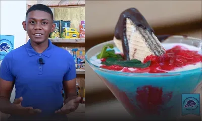 Des «Ti Gajak» pour suivre la Coupe du Monde : Dessert à base de glace et de gaufrettes