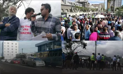 Port-Louis : opération escargot des taxis d’hôtels