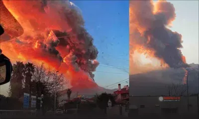 Italie : Kevin, un Mauricien, parle de l’éruption spectaculaire du volcan Etna