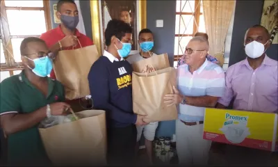 Des colis alimentaires remis aux étudiants malgaches à Maurice