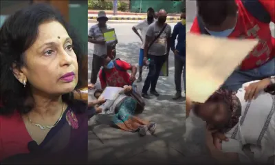 Manif : deux Mauriciennes s'évanouissent devant l'ambassade mauricienne en Inde, Maya Hanoomanjee s'explique