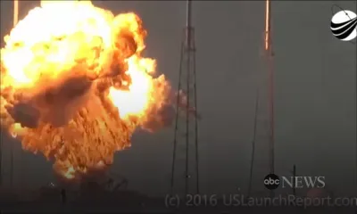 Cap Canaveral : dramatique explosion du satellite de Facebook 