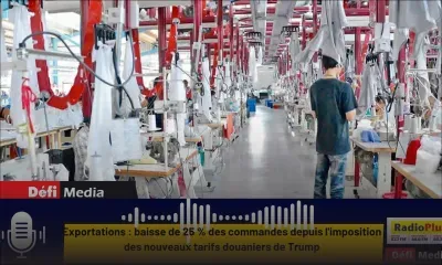 Exportations : baisse de 25 % des commandes depuis l'imposition des nouveaux tarifs douaniers de Trump