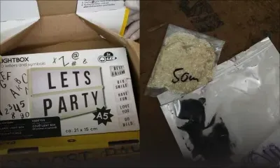 Rs 800 000 d’héroïne et de méthamphétamine saisis dans un colis par la CANS