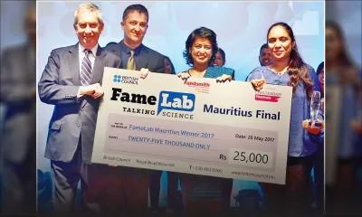 FameLab Mauritius 2017: Roshnee Rajkomar will represent Mauritius in UK