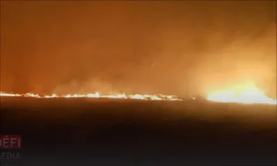 Fond-du-Sac : 100 arpents de cannes partent en fumée