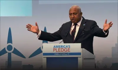 Les Fidji font le lien entre changement climatique et cyclones