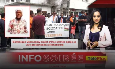 [Info Soirée] : «Depi vandredi mo per la polis ramas mwa»