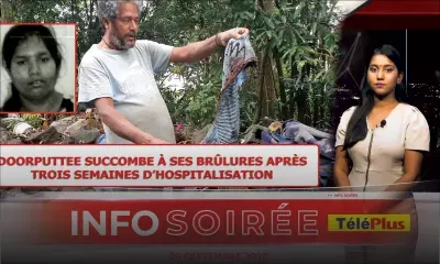 [Info Soirée] : «Mo nepli ena personne aster», pleure Taramatee après la disparition de sa fille 