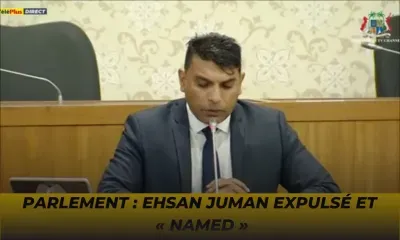 Parlement : Ehsan Juman expulsé et « named »