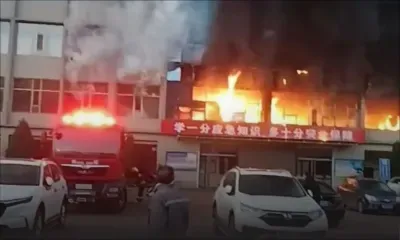 Chine : 11 morts et 51 hospitalisés après l'incendie d'un immeuble