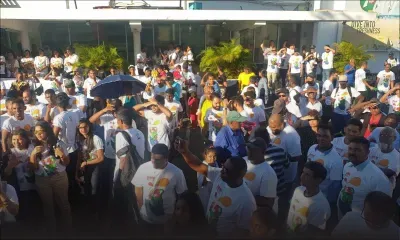 J – 8 : la flamme des JIOI sillonne la Ville des Fleurs