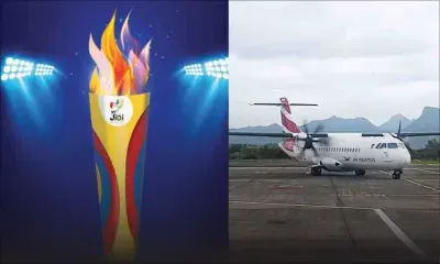La délégation mauricienne prend l’avion sans la flamme des jeux, «les Rodriguais en colère»