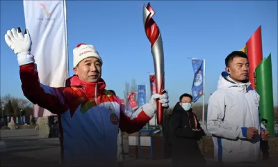 JO-2022: le relais de la flamme olympique démarre à Pékin