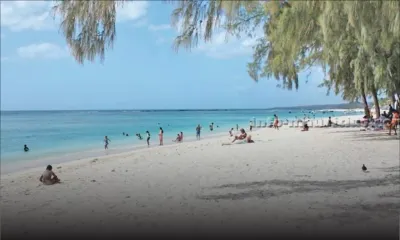 À 46 km au large de Flic-en-Flac : perte d’huile, jugée minime, émanant d’un navire français