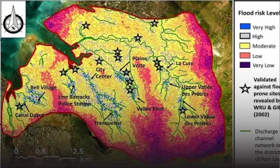 Étude multidisciplinaire : une dizaine de zones à Port-Louis à haut risque d’inondations