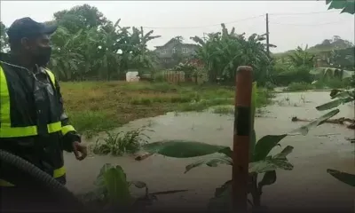 La Flora : accumulations d’eau, les pompiers à pied d’œuvre