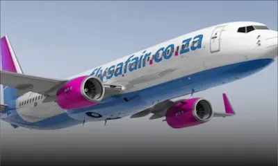 FlySafair exploitera des vols entre l'Afrique du Sud et l'île Maurice