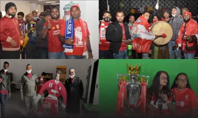 En images : Les fans des Reds sont déjà à Côte-d’Or pour les célébrations