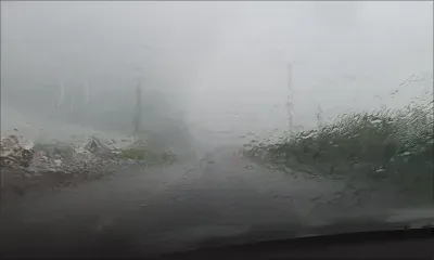 Avis de fortes pluies : fermeture de la route à Forbach 